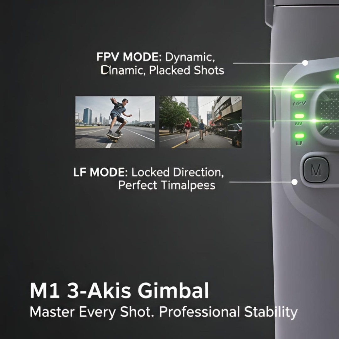Foldable 3-Axis Smartphone Gimbal