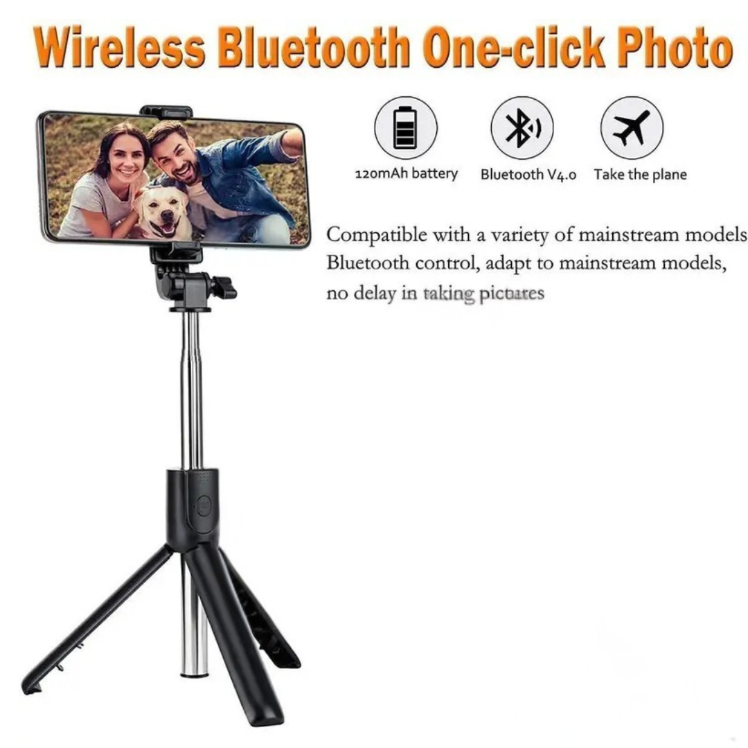 Bluetooth Tripod Selfie Stick