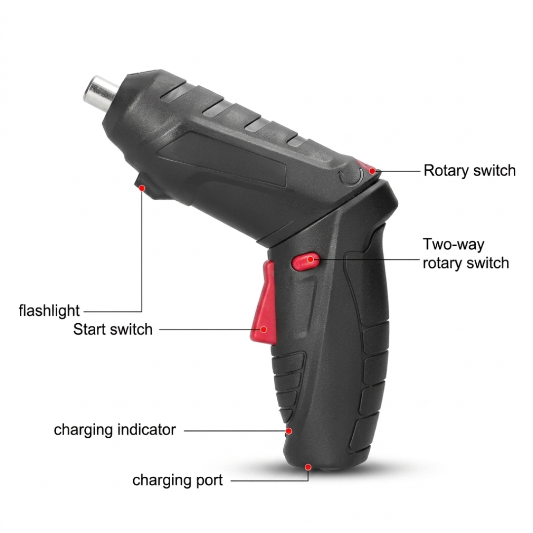 Electric Screwdriver Set (47 Pcs)
