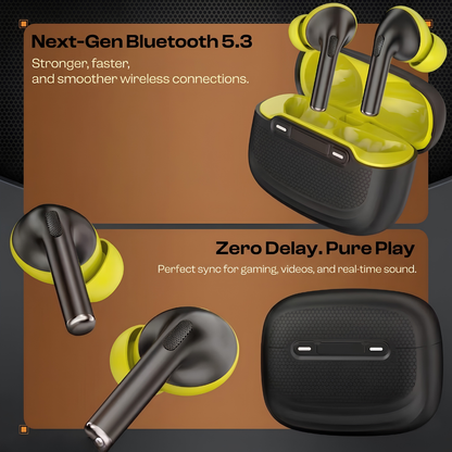 Hybrid ANC Wireless Earbuds