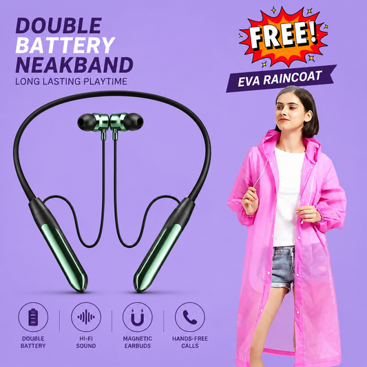 Double Battery Neckband